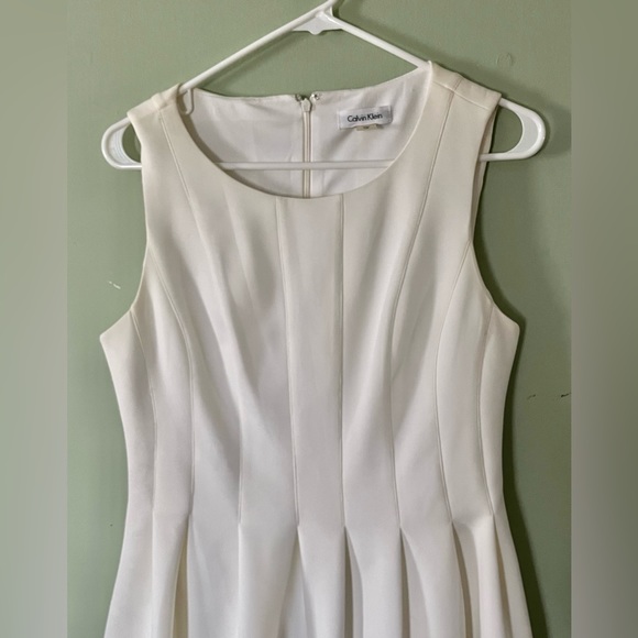 Calvin Klein Dresses Calvin Klein White Cocktail Dress Poshmark